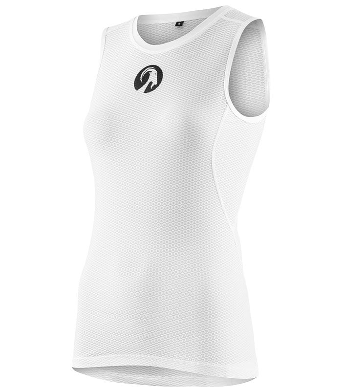 Women's White Ibex Bodyline Base Layer