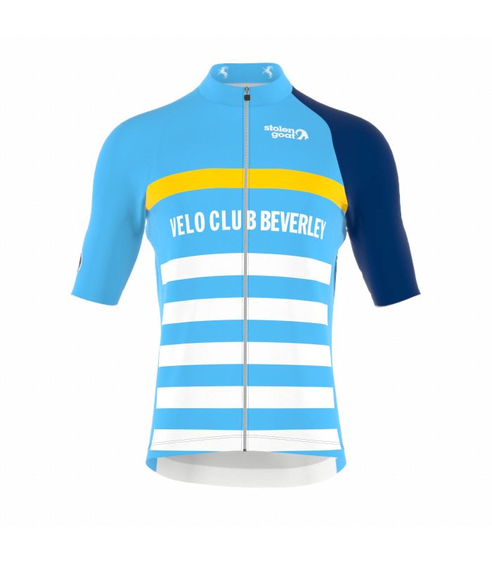 Men's Velo Club Beverley Stripes Ibex Bodyline SS Jersey