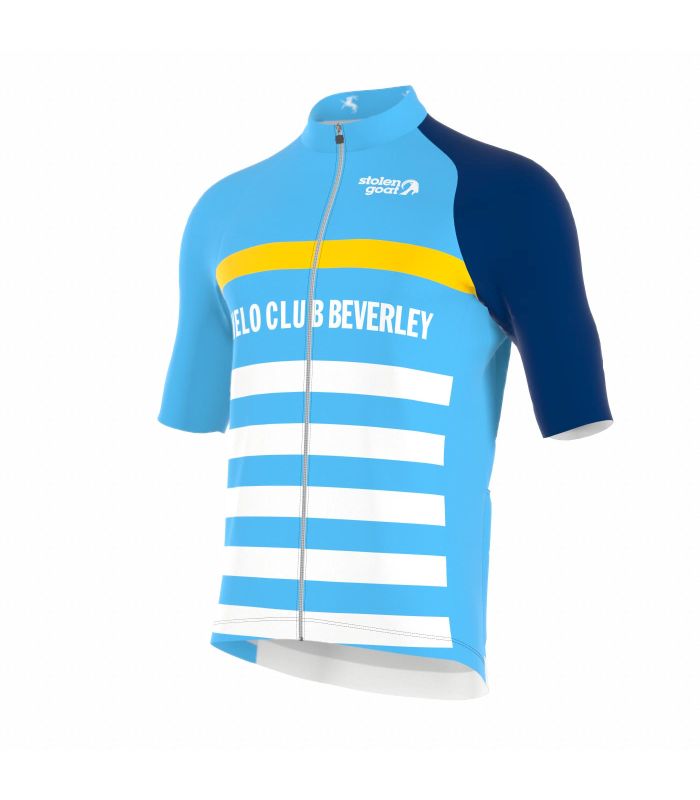 Men's Velo Club Beverley Stripes Ibex Bodyline SS Jersey