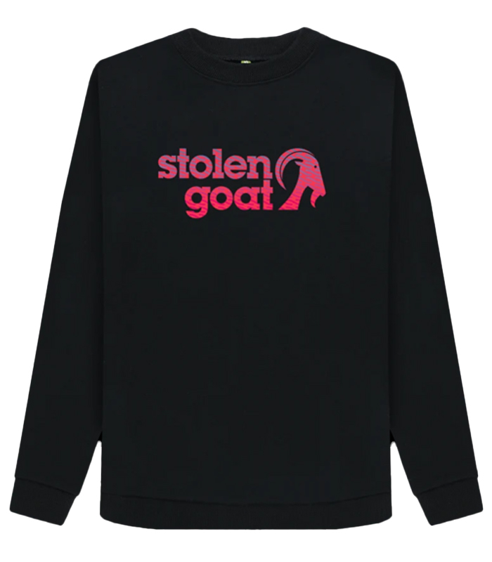 Women's Wave Black Sweatshirt
