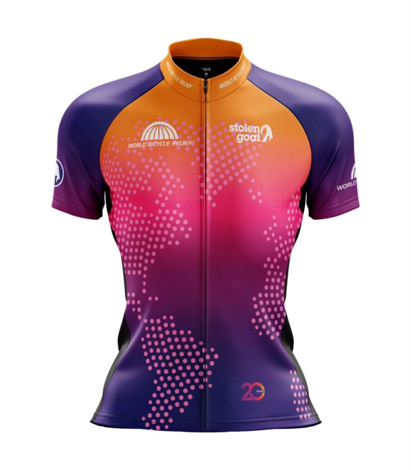 Women's World Bicycle Relief 20th Anniversary Ibex Everyday SS Jersey